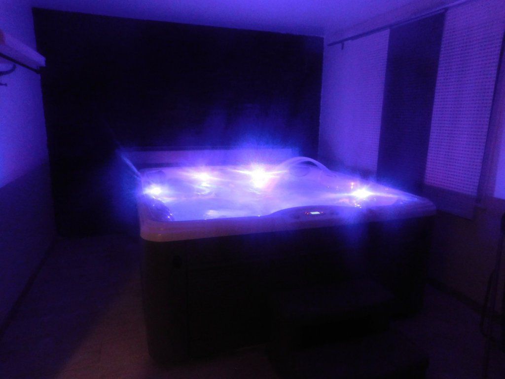 Le Jacuzzi le soir