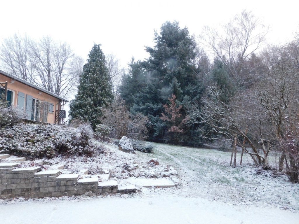 La maison d'hôtes sous la neige