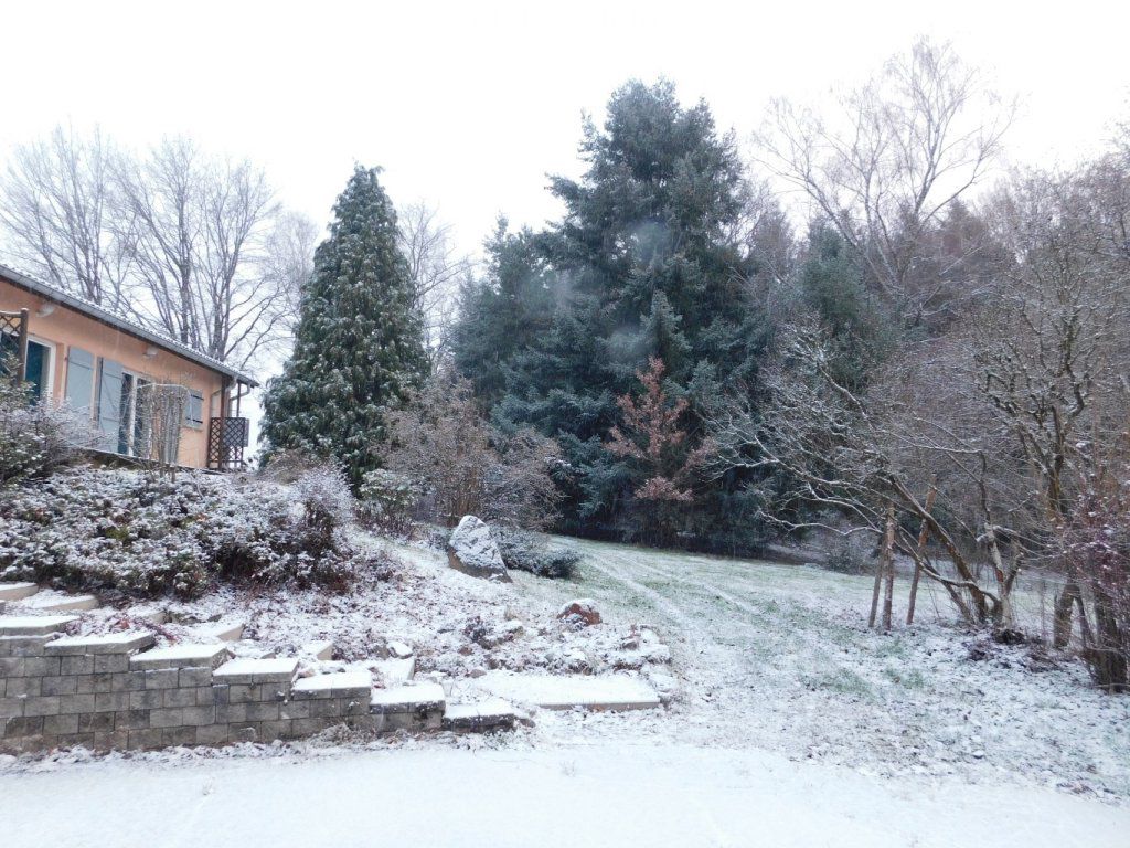 La maison d'hôtes sous la neige