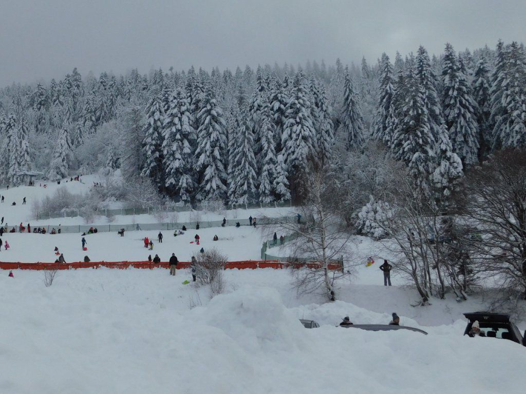 PIste de luge Station Gérardmer Ski Alpin